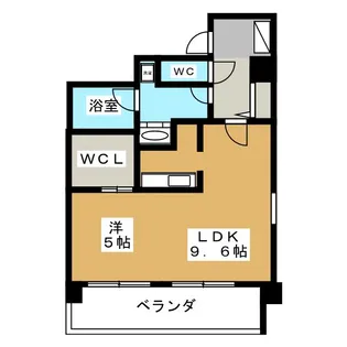 メゾン ド オーキッド【9階】の間取り