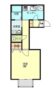 ウイング・トモ【1階】の間取り