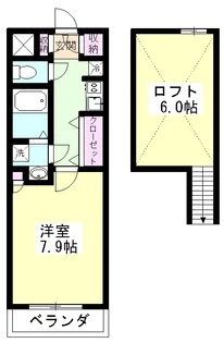 ニューライフ津田沼【1階】の間取り