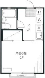 サンライズ西池袋【2階】の間取り