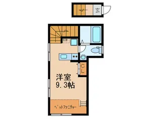 Alpha Shimokitazawa West【2階】の間取り