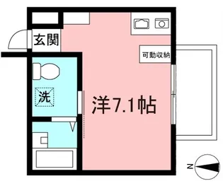 green grass【1階】の間取り