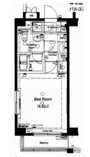 シンシアFOR-D代田橋【2階】の間取り