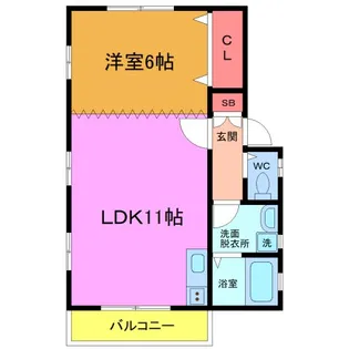 Renom(ルノン)【2階】の間取り