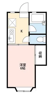 トランキリテ大宮【2階】の間取り