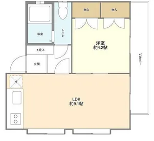 YMハウス【1階】の間取り