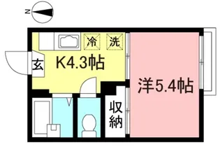 ファインコーポ【2階】の間取り