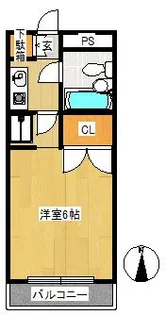 ジュネパレス市川第5【1階】の間取り