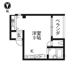 ハイツデミ【2階】の間取り