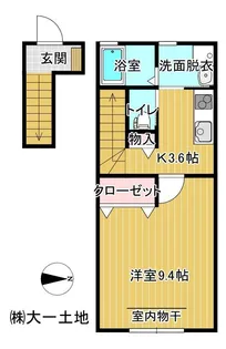 AHANSA(アハンサ)【2階】の間取り
