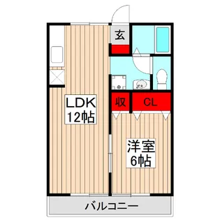 アーバンライフIII【1階】の間取り