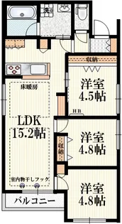 Maison de Hermonie【2階】の間取り
