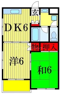 セントヒルズ本八幡【3階】の間取り