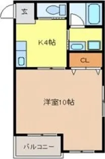 トレジャーハウス【3階】の間取り
