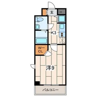 エトワール新杉田【1階】の間取り