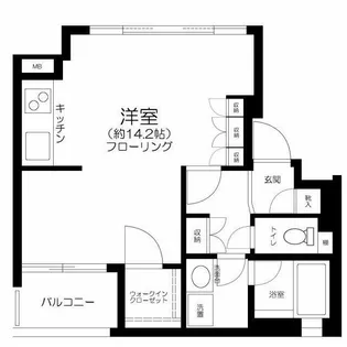 グレイス新横浜アクシス【6階】の間取り