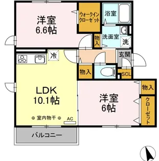 D-house【2階】の間取り