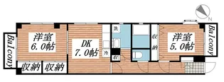 マルシェT・K【2階】の間取り
