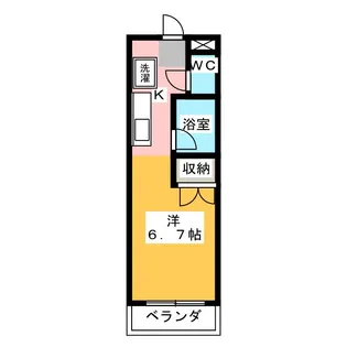 M&M太田町【5階】の間取り