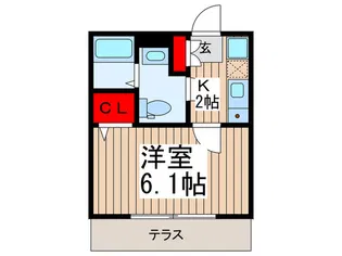 グランデカメリア【1階】の間取り