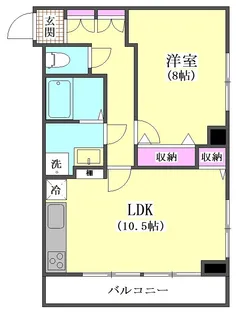 タピオラワダ【3階】の間取り
