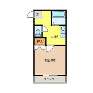 ベルハイムA【2階】の間取り