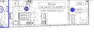 CONTRAIL千住TERRACE【3階】の間取り