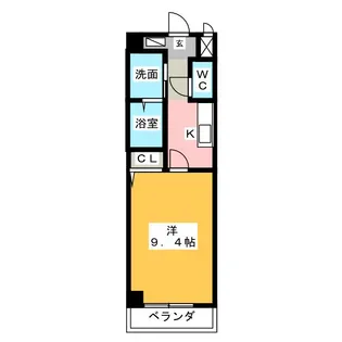 コンフォール【3階】の間取り