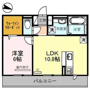 ノイエ南草津【3階】の間取り