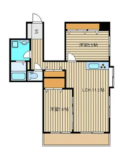 ライオンズマンション小竹向原第2【3階】の間取り