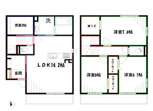 BLATT HUSの間取り
