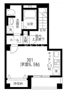 ビューノ八重洲通り【3階】の間取り