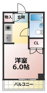 メゾン平田【3階】の間取り