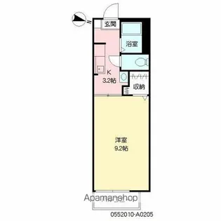 KIII(ケイ・スリー)【2階】の間取り