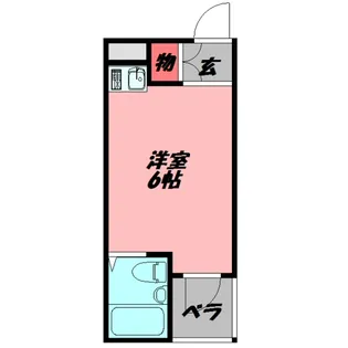 メゾン桃町【1階】の間取り
