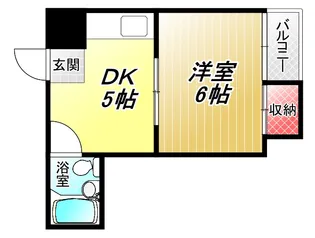 ガーデンハイツ【4階】の間取り