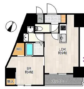 レクシア天神西町【10階】の間取り