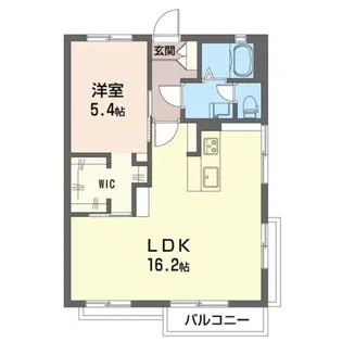 カーサベルテ山本【2階】の間取り