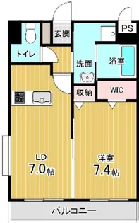 アンビシャス【3階】の間取り