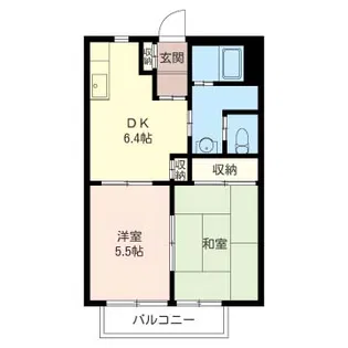 Dwell・S-II【2階】の間取り