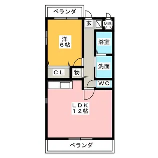 ALIMONTI 2【3階】の間取り
