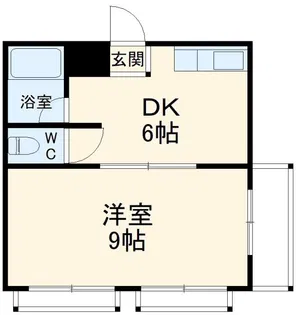 メゾンブランシュ武蔵浦和【3階】の間取り
