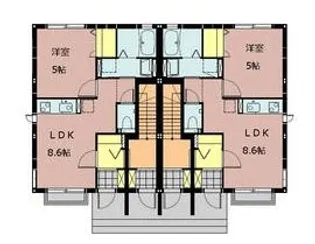 コーポキリシマ 7【1階】の間取り