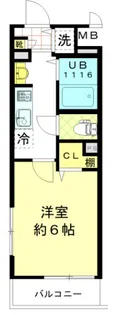 エクセレント大島III【2階】の間取り