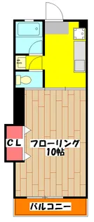 メゾン・ド・コリーヌ【1階】の間取り