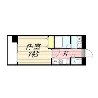 スカイフラット名古屋【2階】の間取り