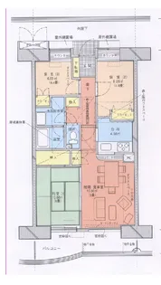 パインズマンション木更津【10階】の間取り