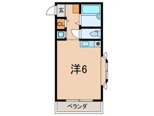 グリ-ンウインディ住吉【4階】の間取り
