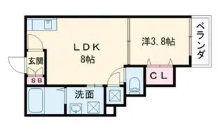 e-house 羽曳野【2階】の間取り