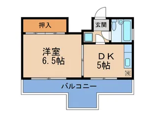 メゾンフランセ【6階】の間取り